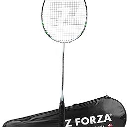 FZ Forza Precision 11000 VS Strung Badminton Racket (White+Green) with Racket Cover - 87g, G5 Grip, 40T Titanium Reinforced U-HM CNT Frame & Shaft, Very Stiff Flex, Even Balance, 22-28 lbs Tension.-image-52