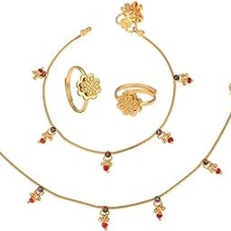 Combo of Anklet and Toe Ring Pair-image-57
