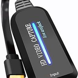 Video Capture Card, Capture Card 4K HDMI to USB Adapter for Gaming/Live Streaming/TV Recorder-image-57