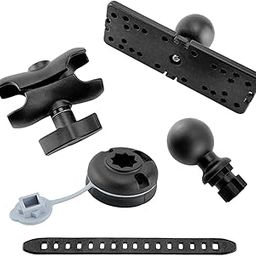 LOOM TREE® Fishfinder Mount for Boat Kayak Canoe Yacht GPS Electronic Mount Round Base Fishing | Fishfinders-28