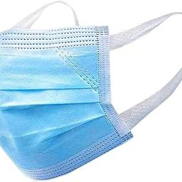 WELLSTAR 3 Ply Surgical Mask (Pack of 50 Pcs). BFE 99% with Meltblown Filter & Adjustable Nose Clip. Earloops.: Super Soft Non Woven Elastic - A sterilised product-6