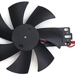 Electronic Spices DV 18V Plastic Brushless Cooling Fan For Induction Cooker Repair Accessories Cooler (Black)-21