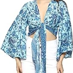 KE Kanha Exports top for Women Stylish Western | wrap Tops for Woman | Perfect on Jeans Tops for Woman | Summer top | Beach Outfits Dress for Women Stylish-image-98