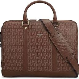 Leather Laptop Bag - Fits Upto 16" Laptop - Brown (10057A)-image-7