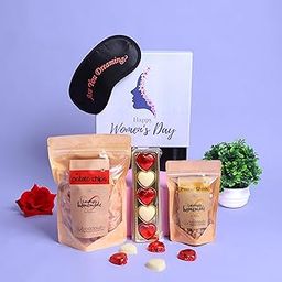 FOODCLOUD.IN Munchies Women's Day Special Treats Hamper - Healthy & Homemade | Sweet & Spicy | Pack of 4 | 500 Grams-image-34