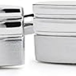 Minimal Silver Metal Design Cufflinks for Men-33
