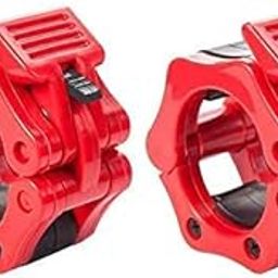 Hanzu Sports Gym Olympic Barbell Collar Lock Pieces (Multicolor, Pack of 4).-image-4