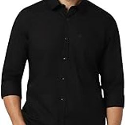 Men's Solid Slim Fit Full Sleeve Casual Shirt| 100% Cotton-image-103