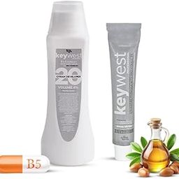 Keywest Professional Hair Color Developer 20 Volume 6% 250ml + Hair Color Tube No. 5 Light Brown 80gm | 2in1 Formula with Enriched Pro Vitamin B5-image-24