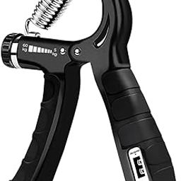 AKHANDDD Adjustable Hand Grip Strengthener with Built-In Counter, 5-60kg Resistance for Finger, Wrist & Forearm Training – Portable Hand Exerciser for Fitness, Rehab, and Sports Use-image-84