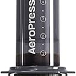 Aeropress Coffee and Espresso Maker - Quickly Makes Delicious Coffee Without Bitterness - 1 to 3 Cups Per Pressing, Tranparent, Regular (80R11)-picture-32