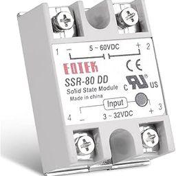 Fotek DC To DC 5-60V SSR-80DD Solid State Relay 3-32VDC/5-60VDC 80A-22