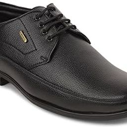 Fortune UVL 134 Formal Lacing Derby Shoes for Men with PU Sole | Comfortable Upper and Lightweight | Cushioned Footbed | Durable and Trendy Design | Quick Wear Elastic Laces-image-75