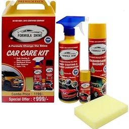 FORMULA SHINE - Large Kit Dashboard Shiner-350 + Stain Remover 70g + Body Coating - 500 ML+ Sponge-(920ML)-image-49