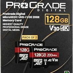 128GB MicroSDXC UHS-1 V30 Memory Card-2 Pack-PGMSD128GBSP2NA-12