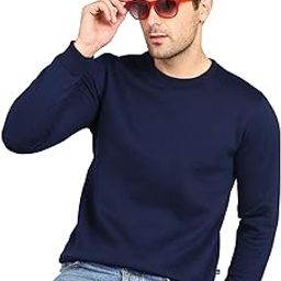 Men's Cotton Round Neck Full Sleeve Sweatshirt-image-8