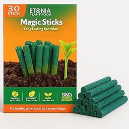 Magic Stick Plant Food Stick Green Stick For Plants Long Release Plant Food Sticks 30 Pack Indoor Outdoor Home Garden Natural Nutrient Sticks 60 Day Formula-image-72