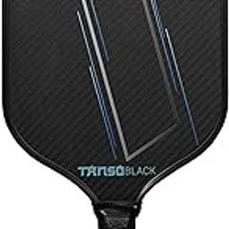 TANSO Black RYUSEI Engineered 3K Carbon Fibre Pickleball Paddle with Free Full Pickleball Paddle Cover (240 Grams, 16mm Honeycomb Dense Core Pickleball Paddle for Professional Players)-22