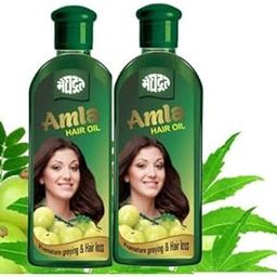 Meghdoot Amla Hair Oil 200ml | Ayurvedic Hair Oil for Stronger, Shinier & Healthier Hair | Natural Amla Extract | Reduces Hair Fall & Dandruff | Suitable for Men & Women (Pack of 2)-image-7