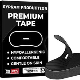 Anti-Snore Mouth Tape Mute Snoring Tape for Mouth Breathing Sleep,Multi-Functional Suitable for Sleeping, Books, Bow-li-ng, Heel,An-ti-Snore for Kids Adults (30 Pcs)-image-36