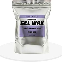 BELLA NORA Gel Wax – 500 GM | Transparent Wax for Candle Making, for Gel Wax Candles, Decorative Craft, DIY Projects | | Pack of 1-image-53
