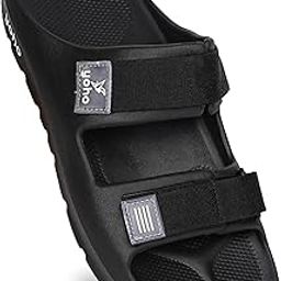 Wilo Double Strap Sliders for Men | Cushioned, Lightweight & Water-Resistant | Adjustable Strap | Comfortable & Stylish-image-14