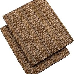 THARUNSHA ELITE 100% Natural Pure Cotton All Weather Blanket/Solapur Bedsheet/Top Sheet/AC Comforter Elegant Design- Single Size 60 inches x 90 inches Set of 2 pcs (Dark Biscuit)-image-22