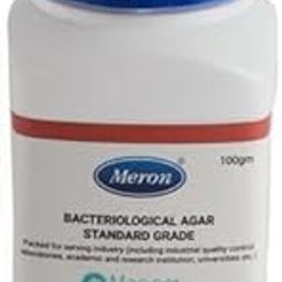Meron Bacteriological Agar, Standard Grade, 100g, Laboratory Testing Grade-2