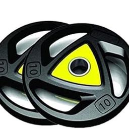 BK Sports Olympic Weight Plate (10kg x2) Total Weight 20kg with (50mm Internal Dia) for Home and Commercial Use - Set of 2-image-16
