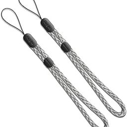 Ringke Lanyard Wrist Strap Compatible with Cellphone, Phone Cases, Keys, Cameras & ID MP3 QuickCatch Adjustable String [Checkered Gray] [2 Pack]-30