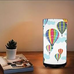 DEC ABODE Digital Printed Table Lamp for Home Decor, Highly Digital Printed Desk Lamp with Lacquer Coating Small Size 5 * 9" Table Lamp for Bedroom-image-68