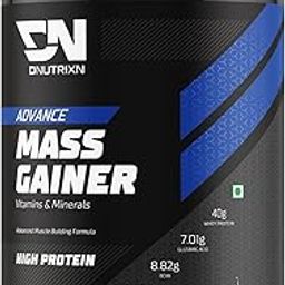 DNUTRIXN Advance Mass Gainer with High Protein, Digestive Enzyme, Multivitamins (500GM, Malai Kulfi)-image-19