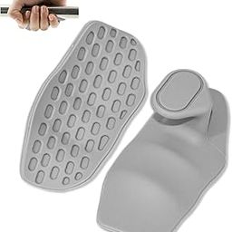 2 Pcs Hook Grip for Gym, Gym Hand Grip, Gym Gloves for Woman Fitness Running & Yoga Suitable for Both Men and Women (Gray)-image-10