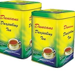 DUNCANS FINEST HAND - PICKED LEAF TEA Darjeeling Tea, 100% Orthodox Tea (250 Gram x 2 Tin Caddy Pack) | Darjeeling Loose Leaf Black Tea-image-3