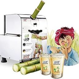 MICROACTIVE 1.5HP Sugarcane Juice Machine SS-304 Roller | Full SS Body-Single Phase Power (1.5 HP Heavy Duty),1200 Watts-picture-24