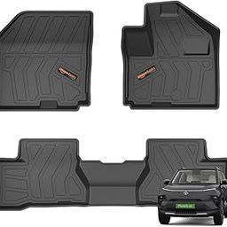 Amazon Basics – 5D Car Floor Mats for Tata Punch EV (Jan 2024–Present) | Black | All-Weather Protection | Custom Fit-16
