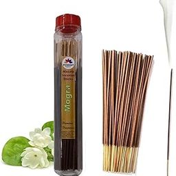 Pujahaat Premium Scented Incense Stick Masala Agarbatti | No Charcoal Incense Sticks, 100% Herbal Fragrance Agarbatti, 0% Sulphates Mogra Fragrance (1)-image-80