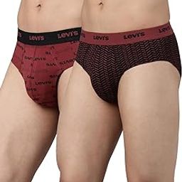 021 Men's Cotton Designer Brief - Mid Rise, Outer Elastic Waistband (Pack of 2)-image-23