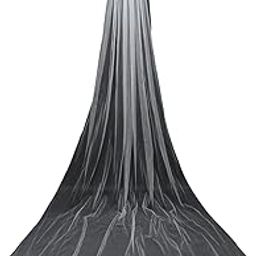 Doragrace Simple Elegant Wedding Veils and Headpieces Wedding Veil Cathedral Length-50