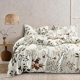 DECOR2ADMIRE 300TC Glace Cotton Printed Super King Size Double Bedsheet for Double Bed with Two Pillow Covers,108 * 108 Inches or 9 Feet x 9 Feet - White Elegance-image-63
