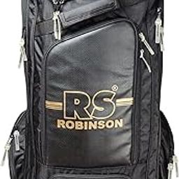 RS ROBINSON ANNIVERSARY EDITION CRICKET KIT BAG with Wheels (BLACK/GOLD)-image-20