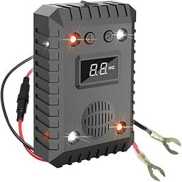 HASTHIP® Ultrasonic Car Rat Repellent for Automobiles, Home with Strobe Light, Dual Power Supply Rodent Repeller-22
