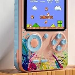 Goyal's 500 in 1 - TV Compatible Classical Handheld G5 Video Games for Kids with Many Fun and Exciting Games - Multicolour-image-124