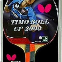 Butterfly 8827 Timo Boll Wood, Rubber, Carbon Fiber Table Tennis Racket, Multicolour-14