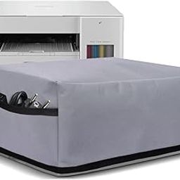 Crasome Dust & Water Proof Printer Cover for Brother DCP-T226 / DCP-T426W (Grey)-17