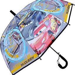 Car Transparent Dome Shape Umbrella For Kids Cartoon Car Umbrellas For Boys Transport Theme Dome Umbrellas For Children Umbrella for Kids Tansparent Dome Shape Chatri for Girls-15