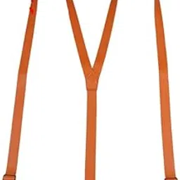 chuongkaiye PU Leather Suspenders 2CM Adjustable Y Shaped Braces for Men and Women with Metal Clips-picture-14