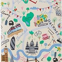 accessorize London Women's White London Map Passport Holder-picture-12
