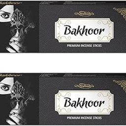 Misbah's Fragrance Bakhoor Incense Sticks 50g X 4 (Pack of 4)-picture-17