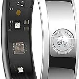CNBRO Smart Ring Ultra Narrow Heart Rate Monitor Comfortable Sleep Ring Health Fitness Tracker Pedometer Step Counter Calories Waterproof Ladies Smart Rings for Women Men Anillo Inteligente-picture-24